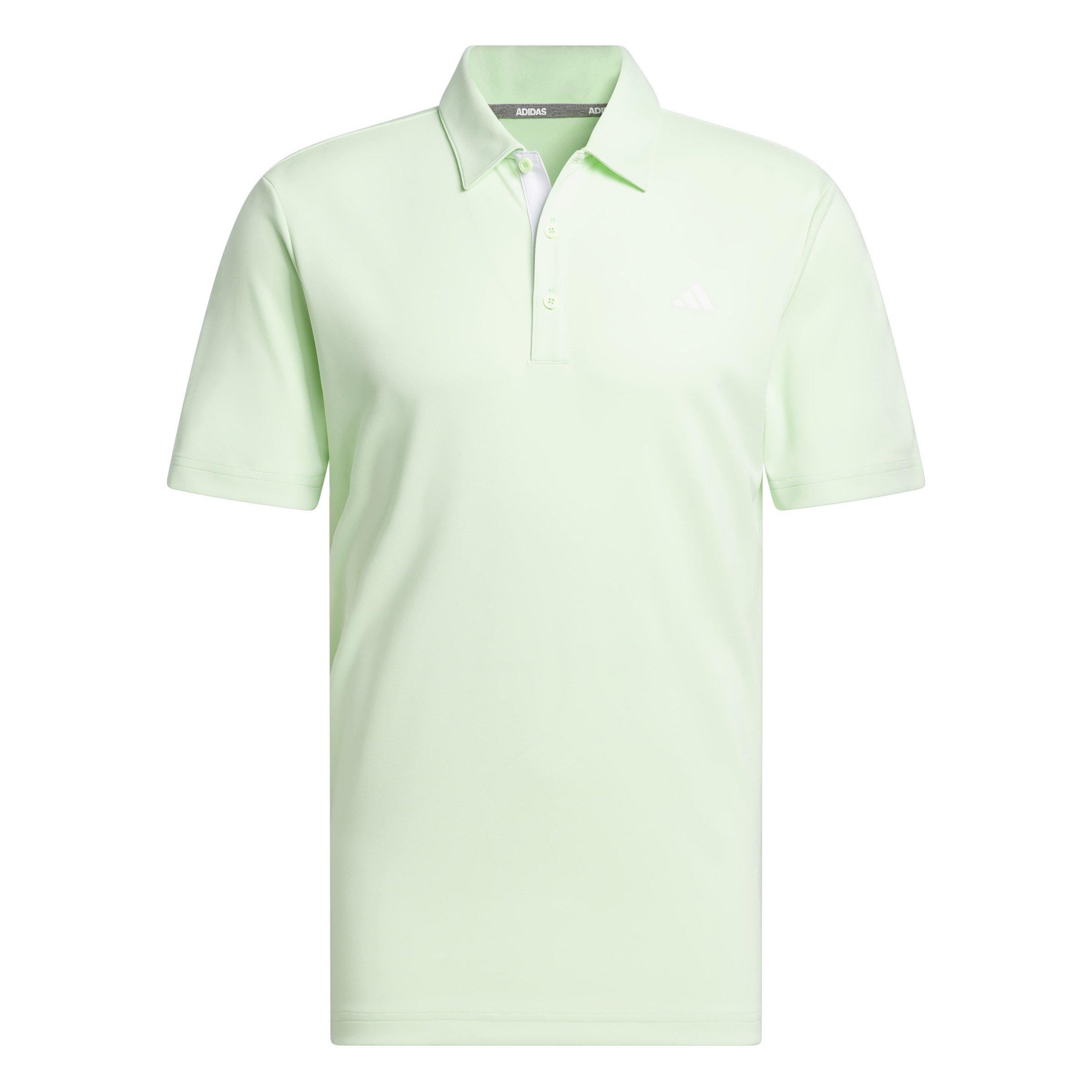 Adidas Men s Drive Heather Short Sleeve Polo Shirt in Green Size 2XL